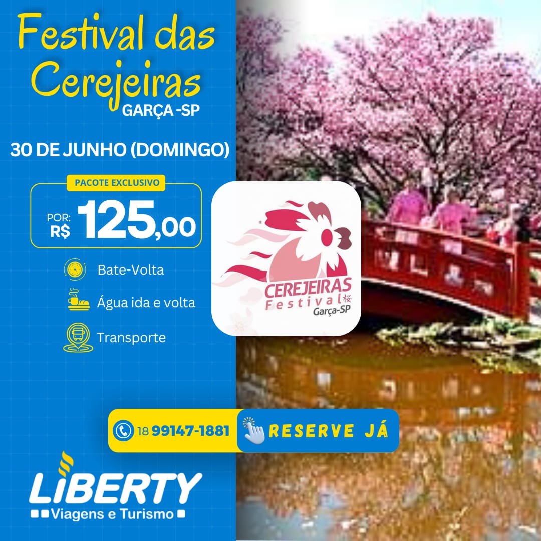 Festival das Cerejeiras - Garça - SP